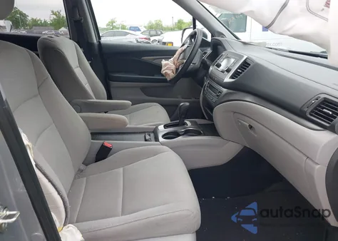 2018 Honda Pilot Lx из США, поврежденный, VIN 5FNYF6H11JB021508